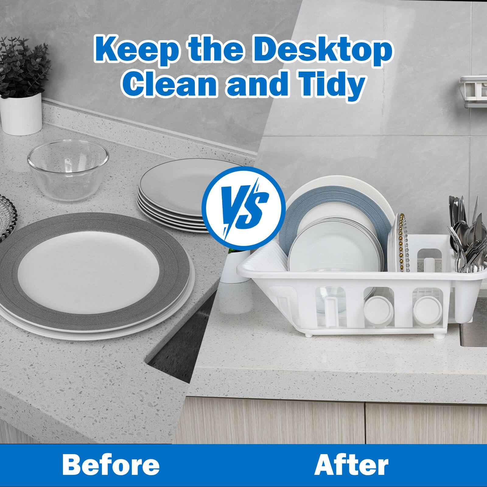 Keep the Desktop Clean and Tidy

Before vs After