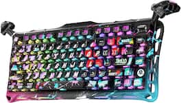 GravaStar - Mercury V75 Pro 75% Hall Effect Magnetic Switch Gaming Keyboard - Neon Graffiti