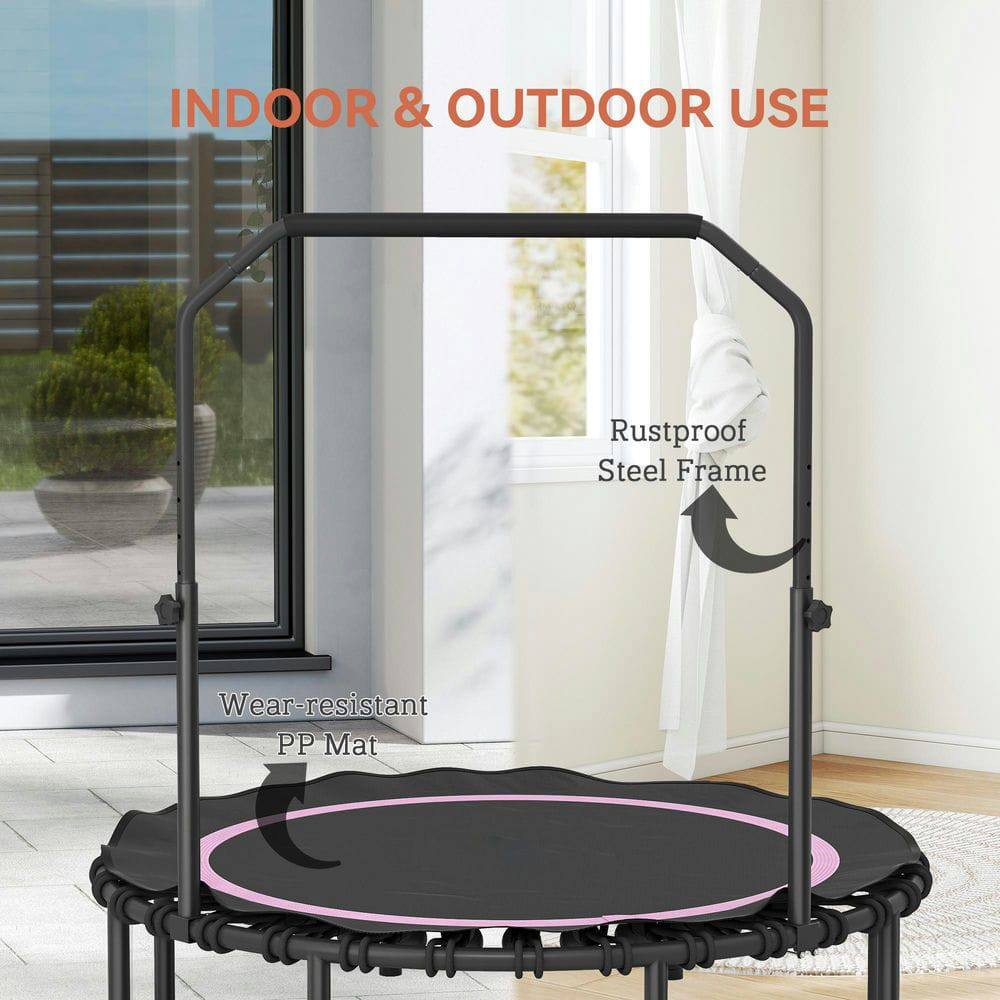 INDOOR & OUTDOOR USE

Rustproof Steel Frame

Wear-resistant PP Mat