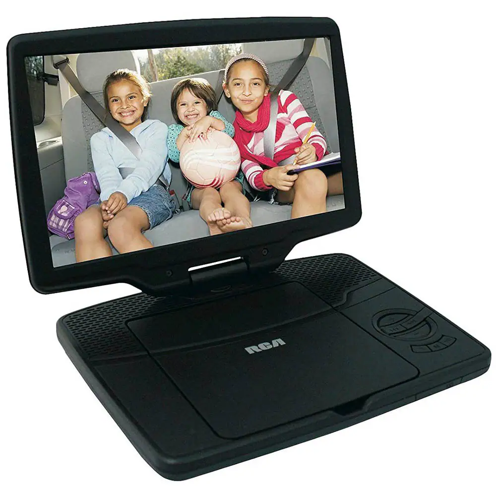 Front. RCA - 10" Swivel Display Portable DVD Player DRC98101S.