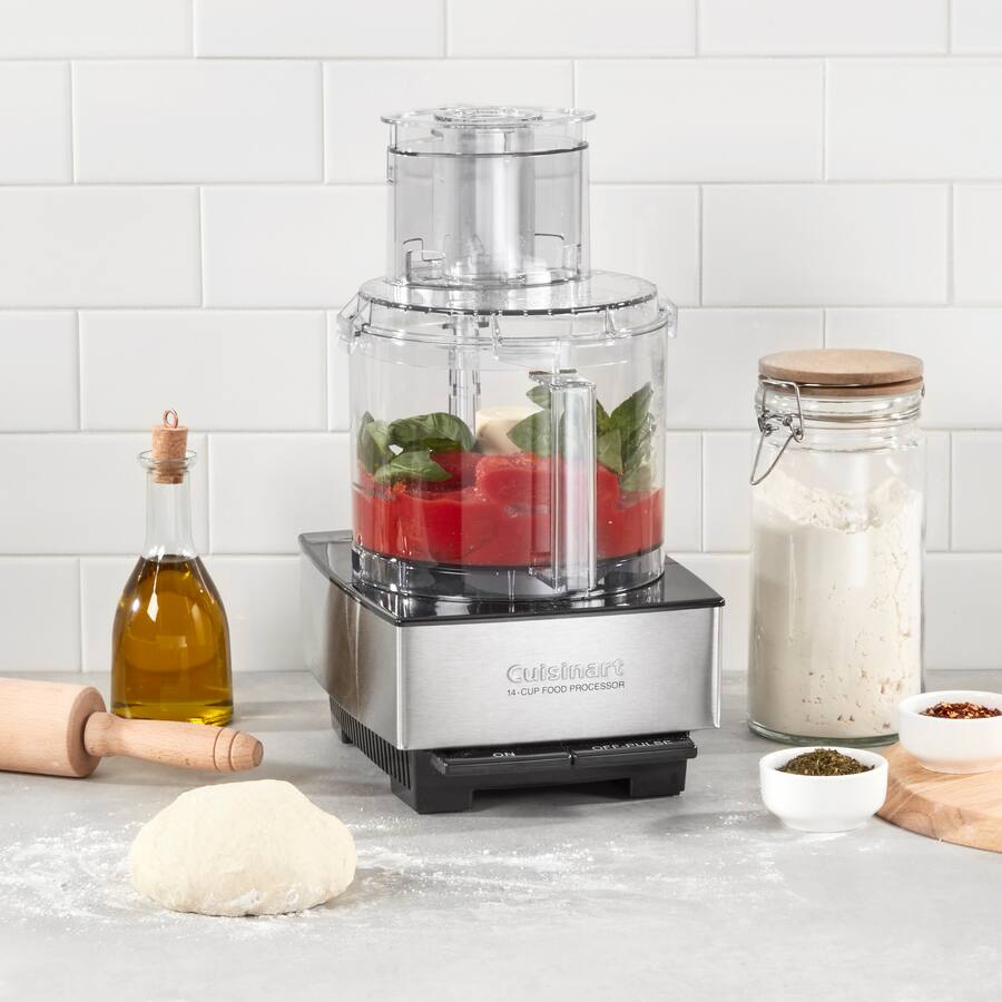 Cuisinart Custom 14 14 Cup Food Processor Brushed Stainless Steel DFP ...