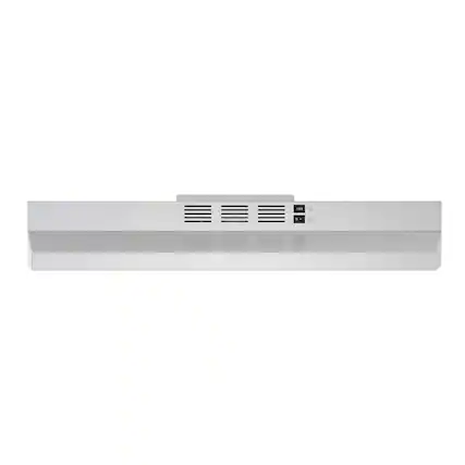 Front. Forno Appliances - Cappa 30" Under Cabinet Convertible Range Hood - Silver.