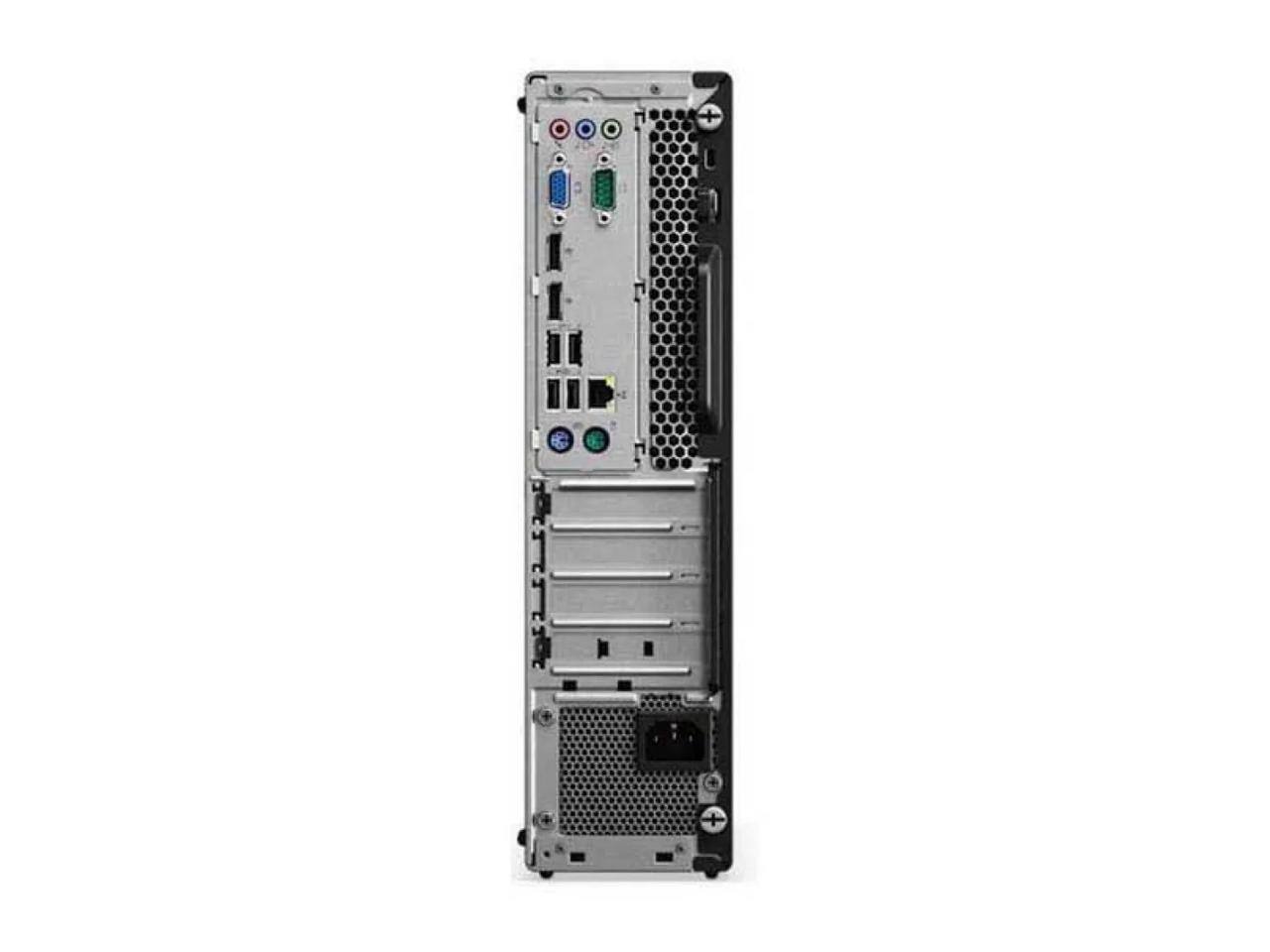 Alt View 1. Lenovo - Lenovo ThinkCentre M75s Gen 1 SFF, AMD Ryzen 5 Pro 3400GE 3.3GHz, 8GB DDR4, 256GB NVMe SSD, Windows 11 Pro 64-bit - Black.
