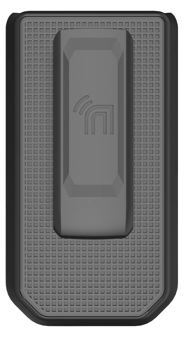Alt View 6. Nakedcellphone - Holster Case for Sonim XP3 Plus 5G Flip Phone (2025, X320) - Ratchet Belt Clip Holder - Black.