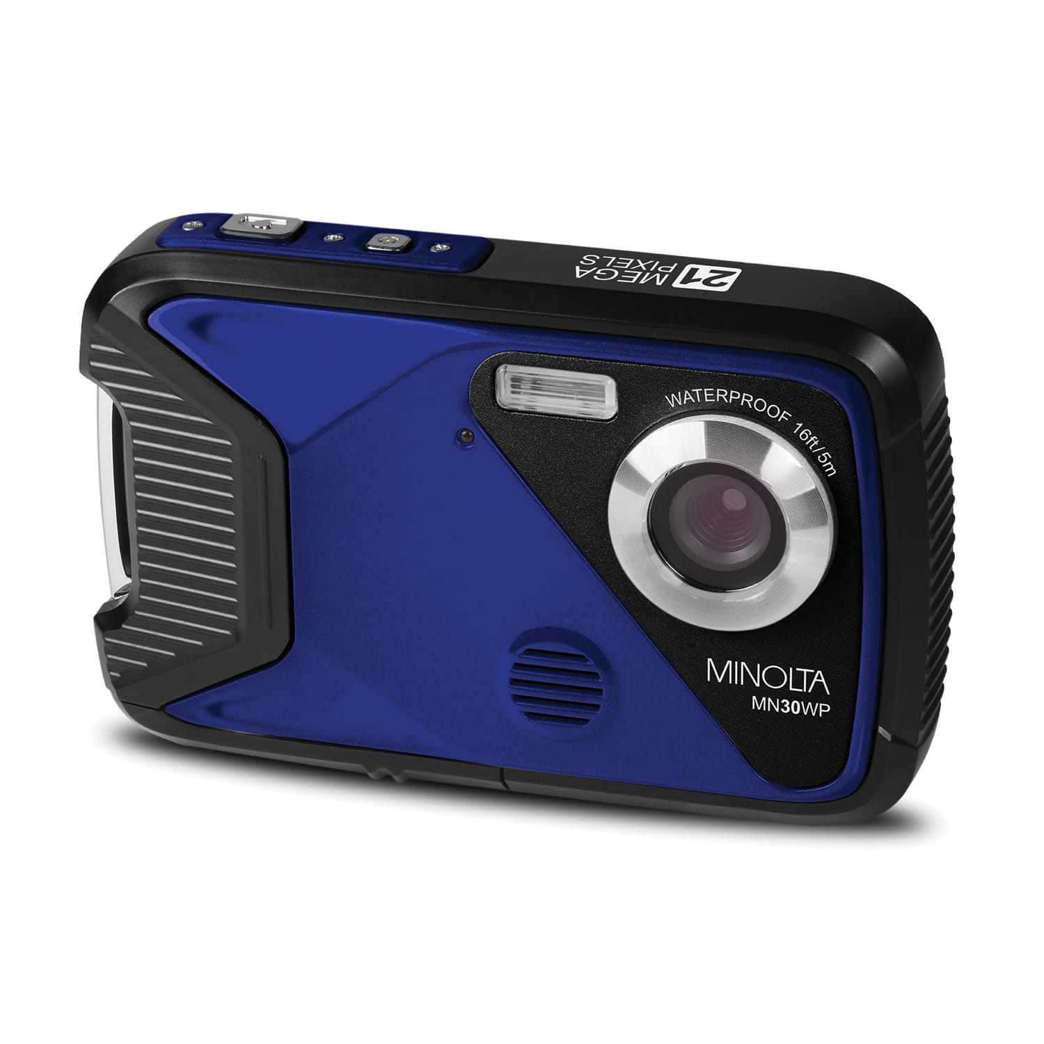 Minolta MN30WP Waterproof 4x Digital Zoom 21MP 1080p Digital