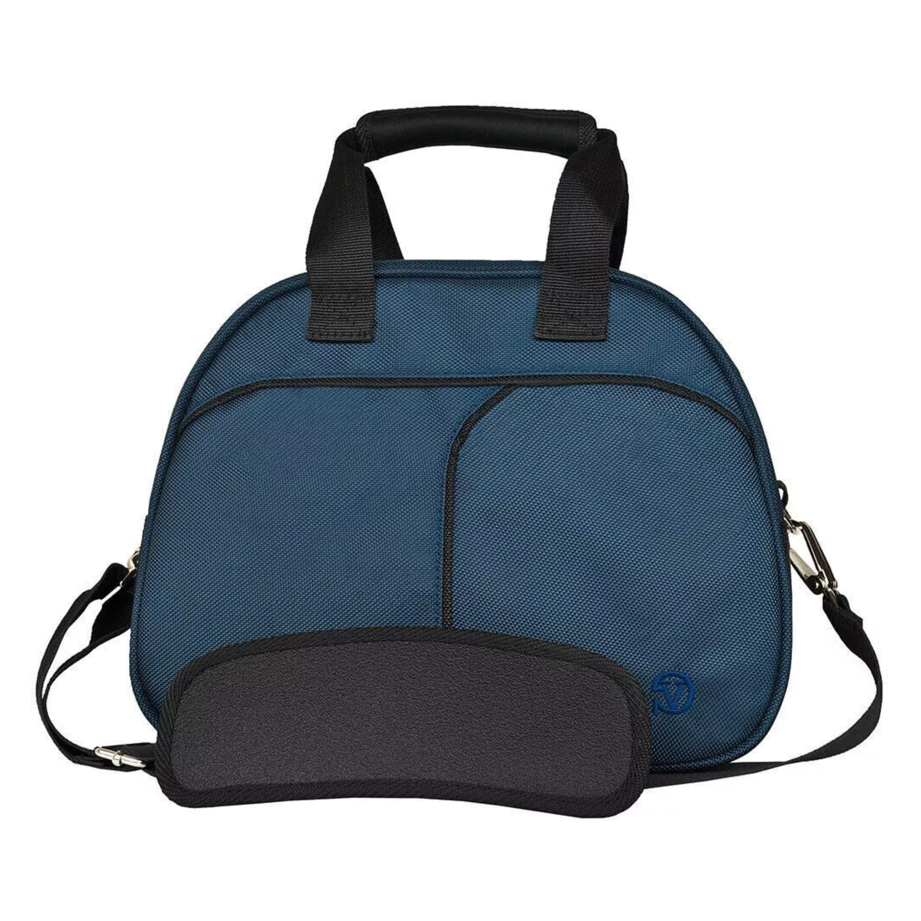 Kitcheniva - DSLR SLR Mirrorless Camera Shoulder Bag For Canon EOS Rebel - Navy Blue