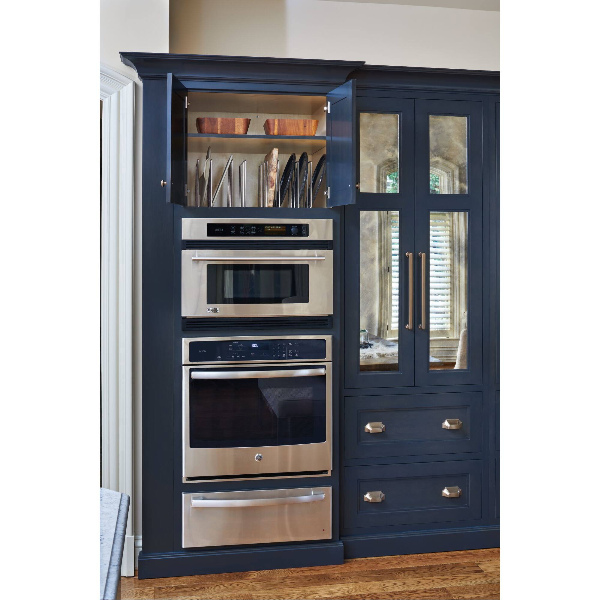 Alt View 10. Rev-A-Shelf - Rev-A-Shelf U-Shaped Bakeware Divider Cabinet Organizer Chrome, 596-10CCR-52 - Silver.