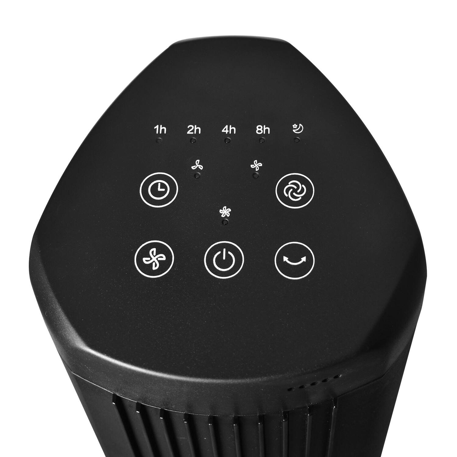 Alt View 1. Seasons Comfort - 40" Oscillating Tower Fan, Remote, Model FTW40B - Black.