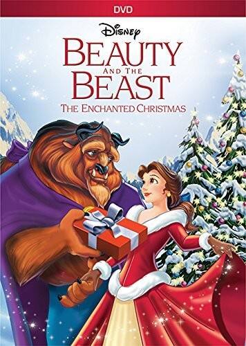 Front. Beauty and the Beast: The Enchanted Christmas   - DVD.