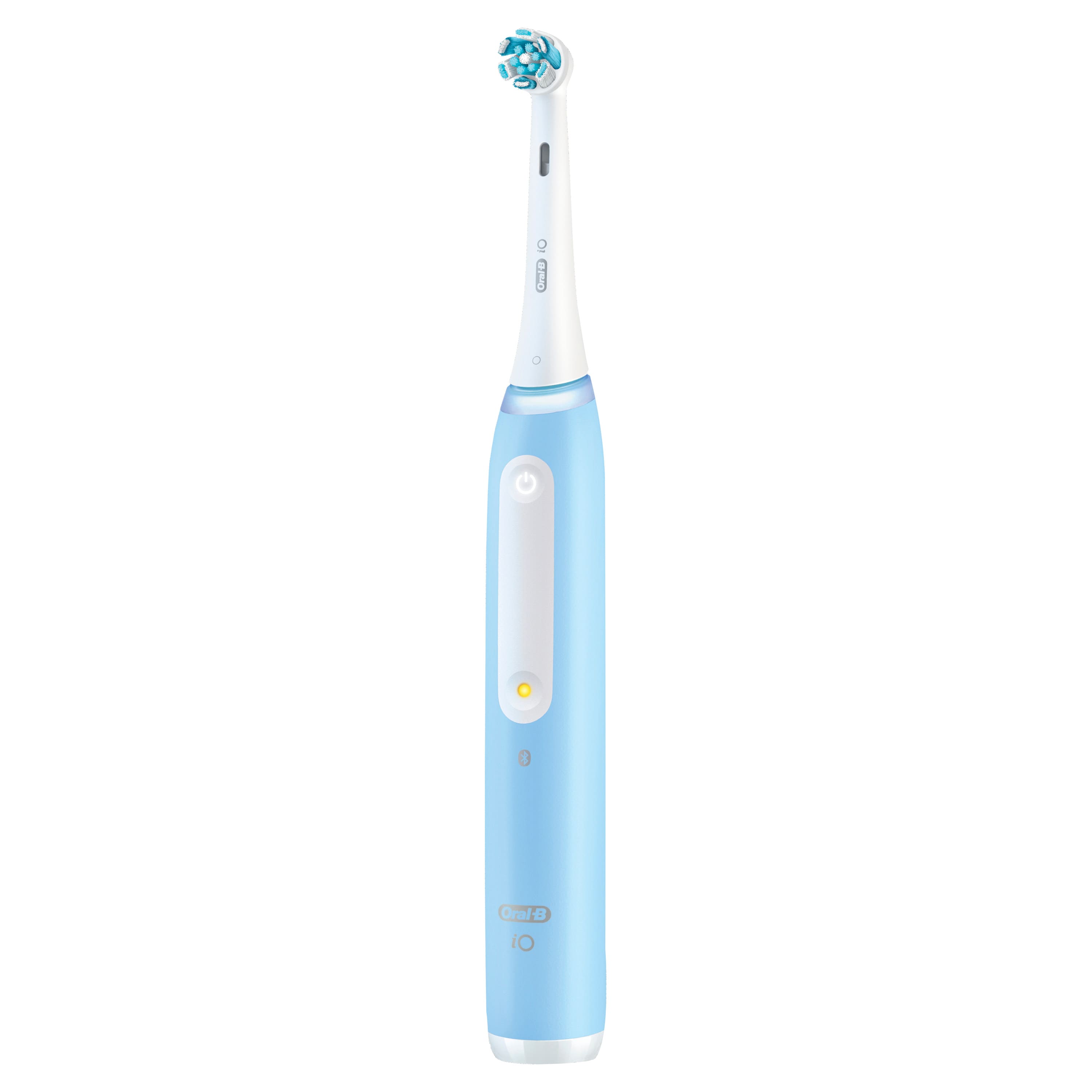 Oral-B - iO Series 4 Rechargeable Electric Toothbrush w/Brush Head - Icy Blue