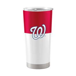 Logo Brands - Washington Nationals 20oz. Colorblock Stainless Tumbler - Multicolor