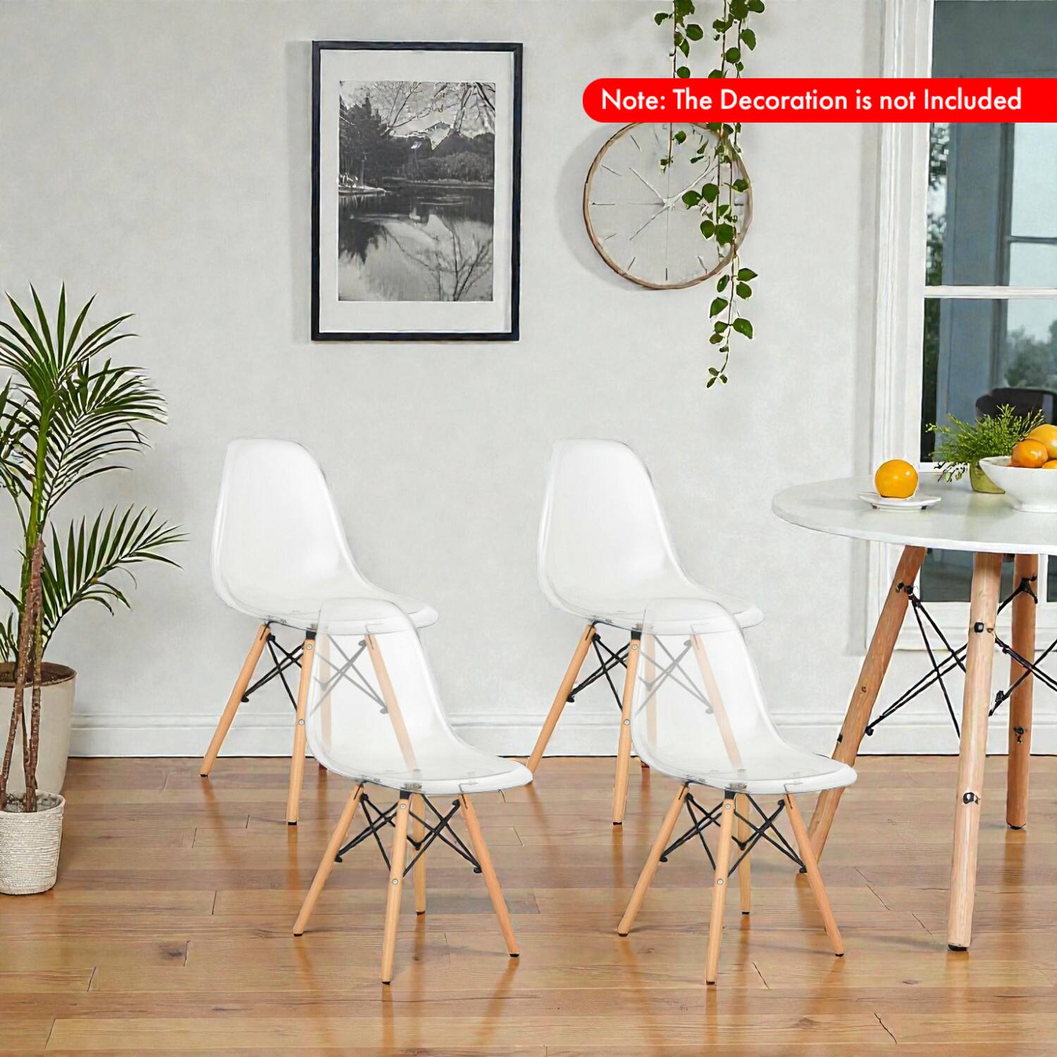 Note: The Decoration is not Included