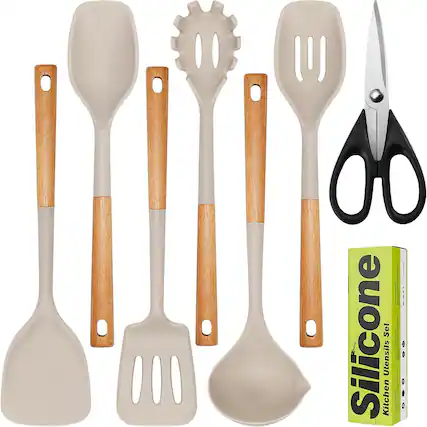 Silicone Kitchen Utensils Set