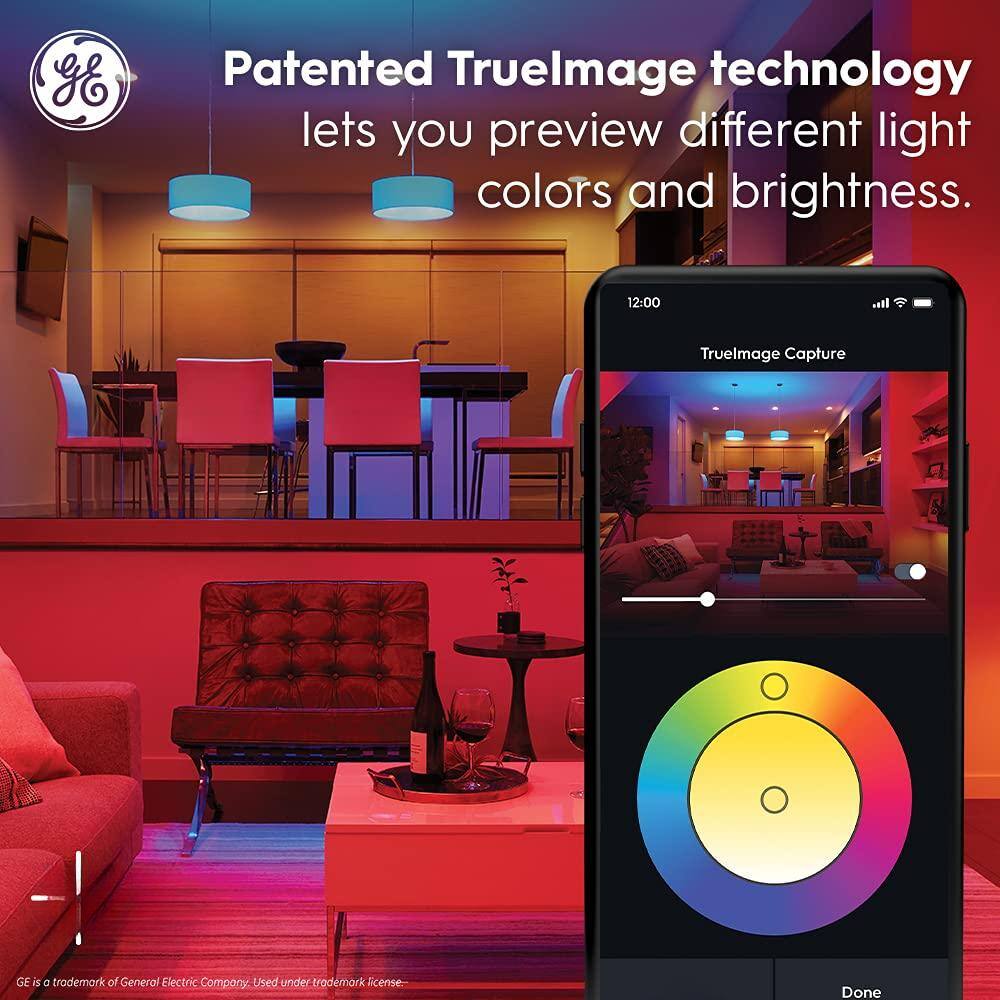 Patented Truelmage technology lets you preview different light colors and brightness.

GE is a trademark of General Electric Company. Used under trademark license.