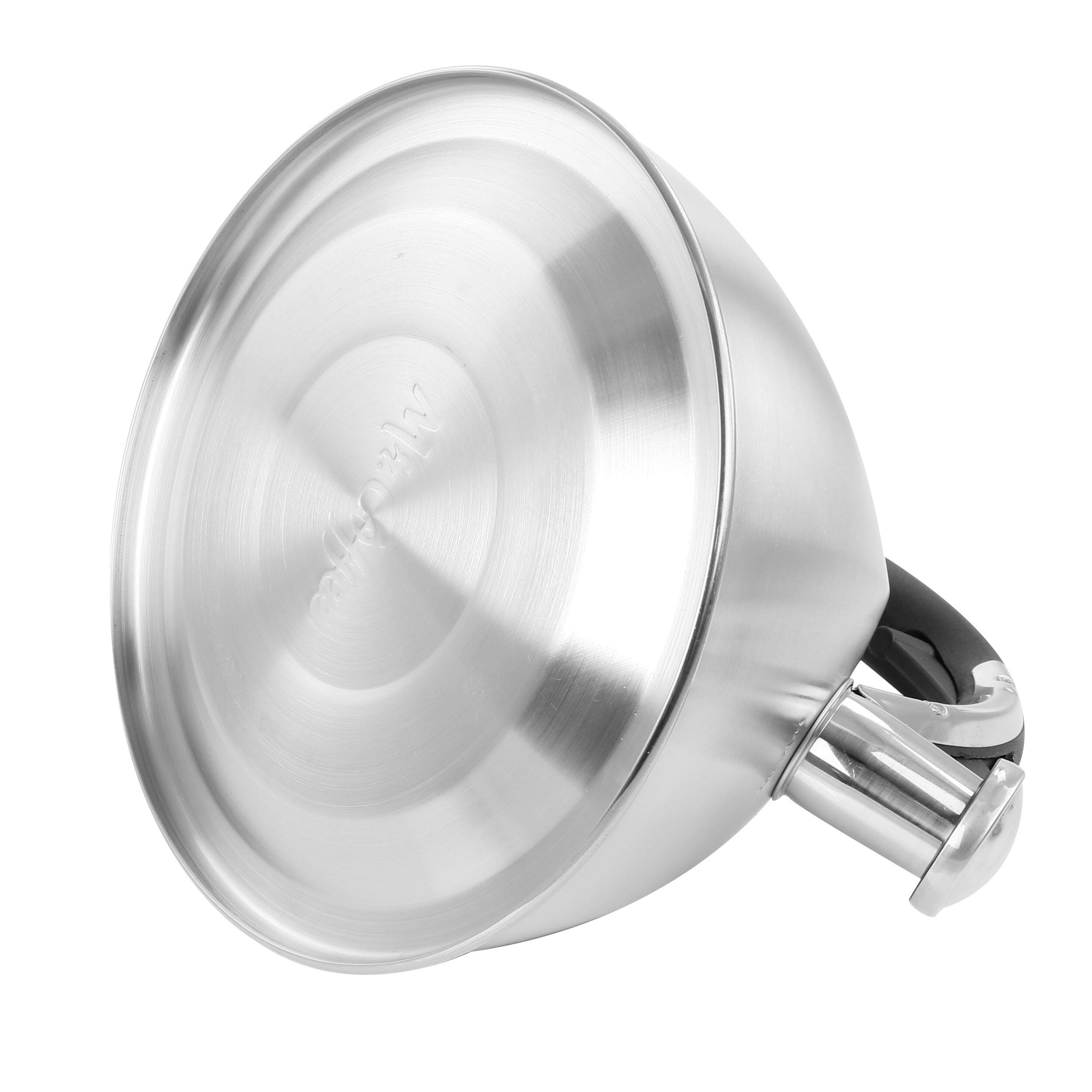 Alt View 5. Mr. Coffee - Mr. Coffee 3 Quart Stainless Steel Whistling Tea Kettle - Silver.