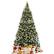 Alt View 2. Costway - 9ft Pre-lit Snowy Christmas Tree 2058 Tips with Pine Cones & Red Berries - Green.