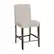 Angle Zoom. CorLiving - Leila Fabric Square Tufted Counter Height Barstool - Beige.
