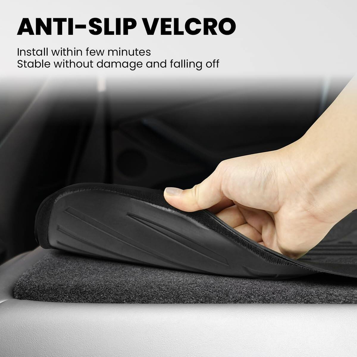 ANTI-SLIP VELCRO

Install within few minutes  
Stable without damage and falling off