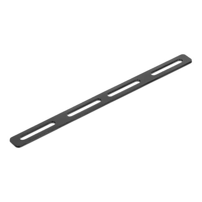 Front. Tripp Lite - Eaton Tripp Lite Series Strengthening Bar Kit for Wire Mesh Cable Trays - Cable Management Bar - Black Powder Coat - Black Powder Coat.