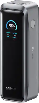 Anker - Prime Power Bank (20K, 220W) - Black