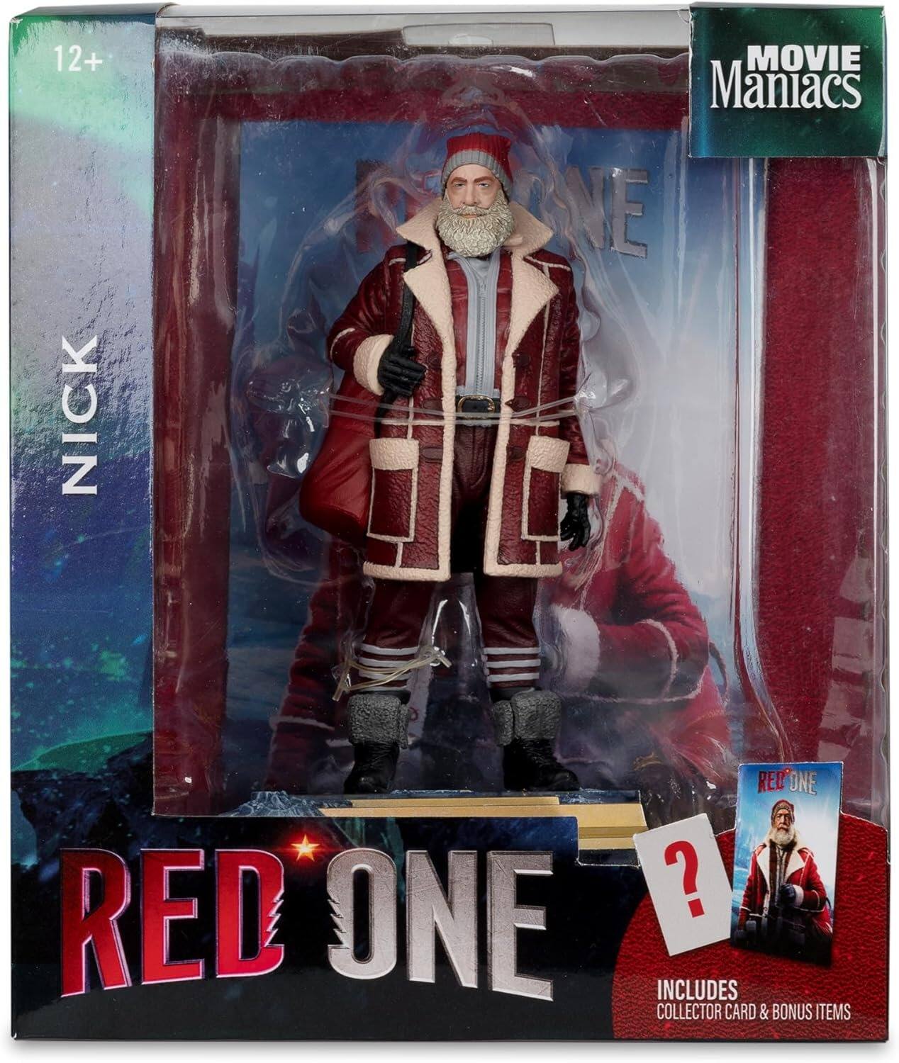 12+ NICK MOVIE Maniacs RED ONE ? INCLUDES COLLECTOR CARD & BONUS ITEMS