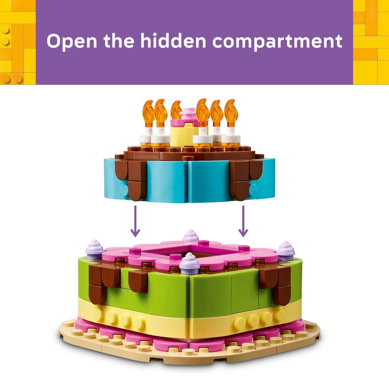Open the hidden compartment