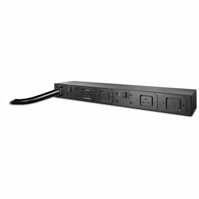 Power Server Rack C19 APC NetShelter Basic Rack PDU, 1U, 30A, 208V, 4 C19 outlets Basic NEMA ...