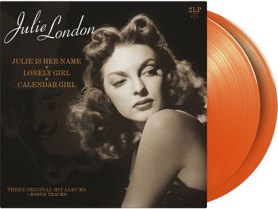 Julie London
JULIE IS HER NAME
LONELY GIRL
CALENDAR GIRL
2LP
THREE ORIGINAL HIT ALBUMS + BONUS TRACKS