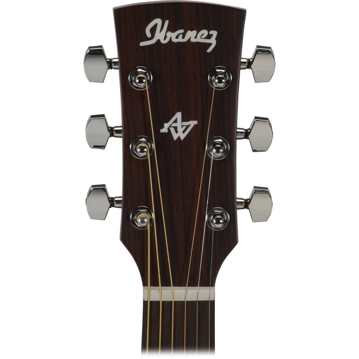 Alt View 5. Ibanez - Ibanez Artwood Series AW54 Acoustic Guitar, Open Pore Natural.