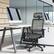 Alt View 1. Ecooso - Ergonomic Office Chair Height Adjustable High Back Mesh Recliner Task Chair with Hanger - Grey.