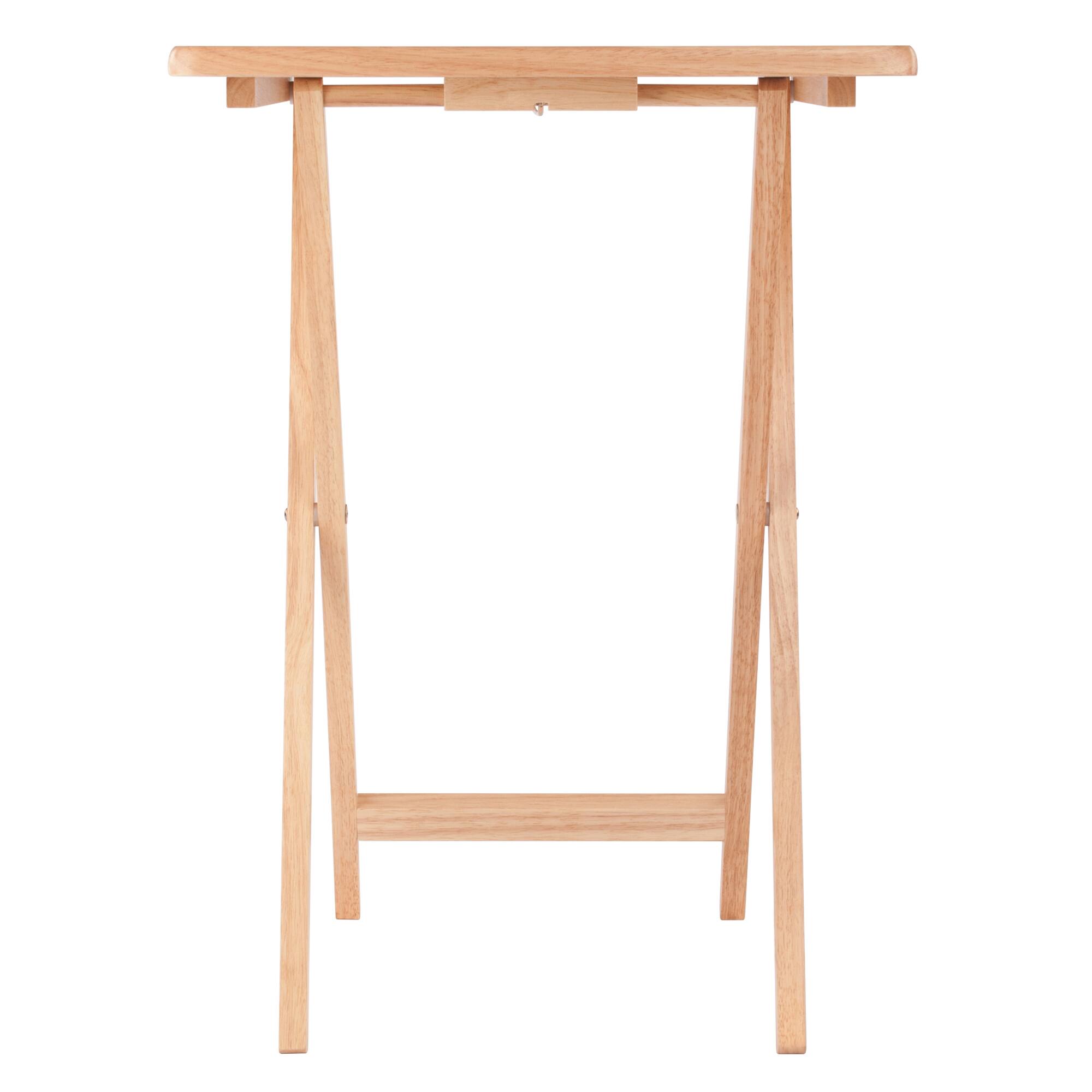 Alt View 6. Winsome Wood - Alex 5-Pc Snack Table Set - Natural.