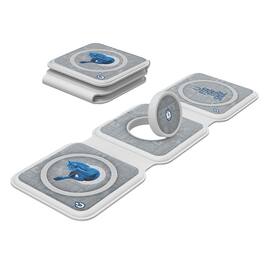 Keyscaper - White Indianapolis Colts 3-in-1 Foldable Charger - White