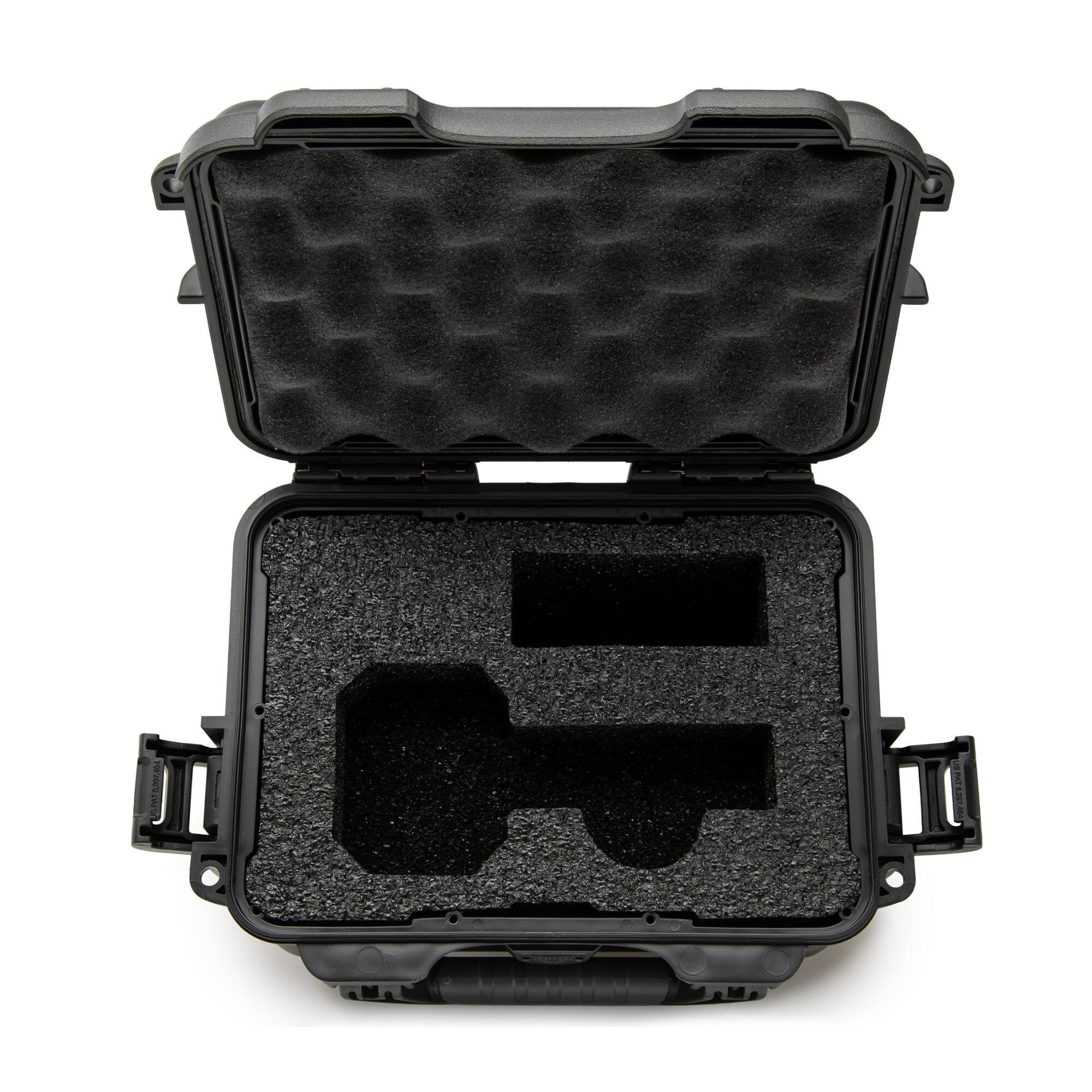 Back. NANUK - NANUK 904 Waterproof Hard Case with Custom Foam Insert for Xero C2 Chronograph.