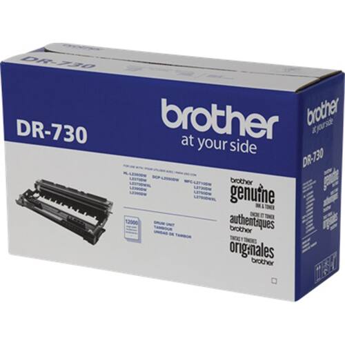 DR-730 brother at your side DR-730 MUDSOW SCP LESTIOW 43S600W brother LESPSOWIL MPG-LIT100W LET300W genuine I ENCRE I 12000 authentiques brother DE TINTAS 1 TOMERES originales brother