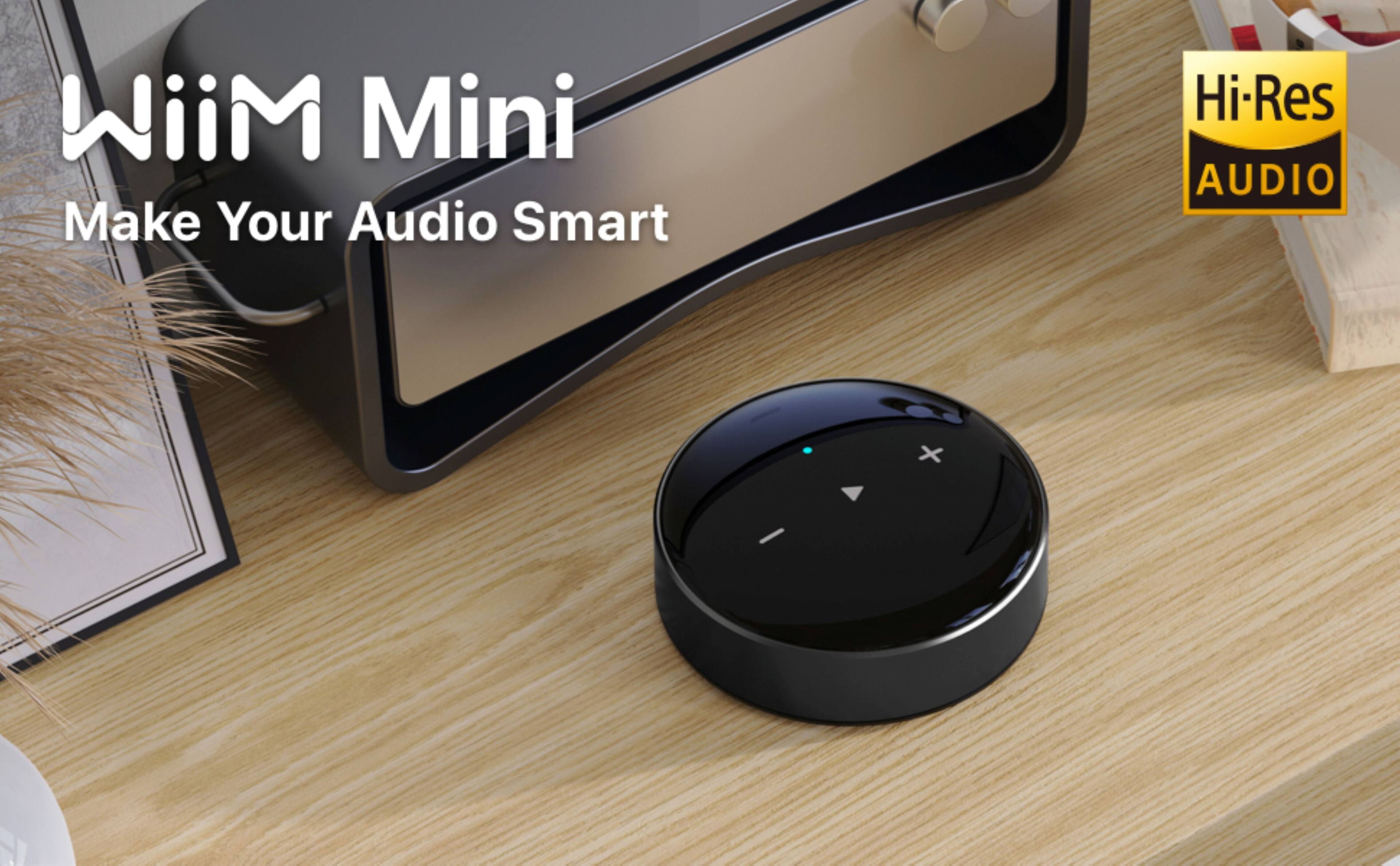 WiiM Mini  
Make Your Audio Smart  
Hi-Res AUDIO