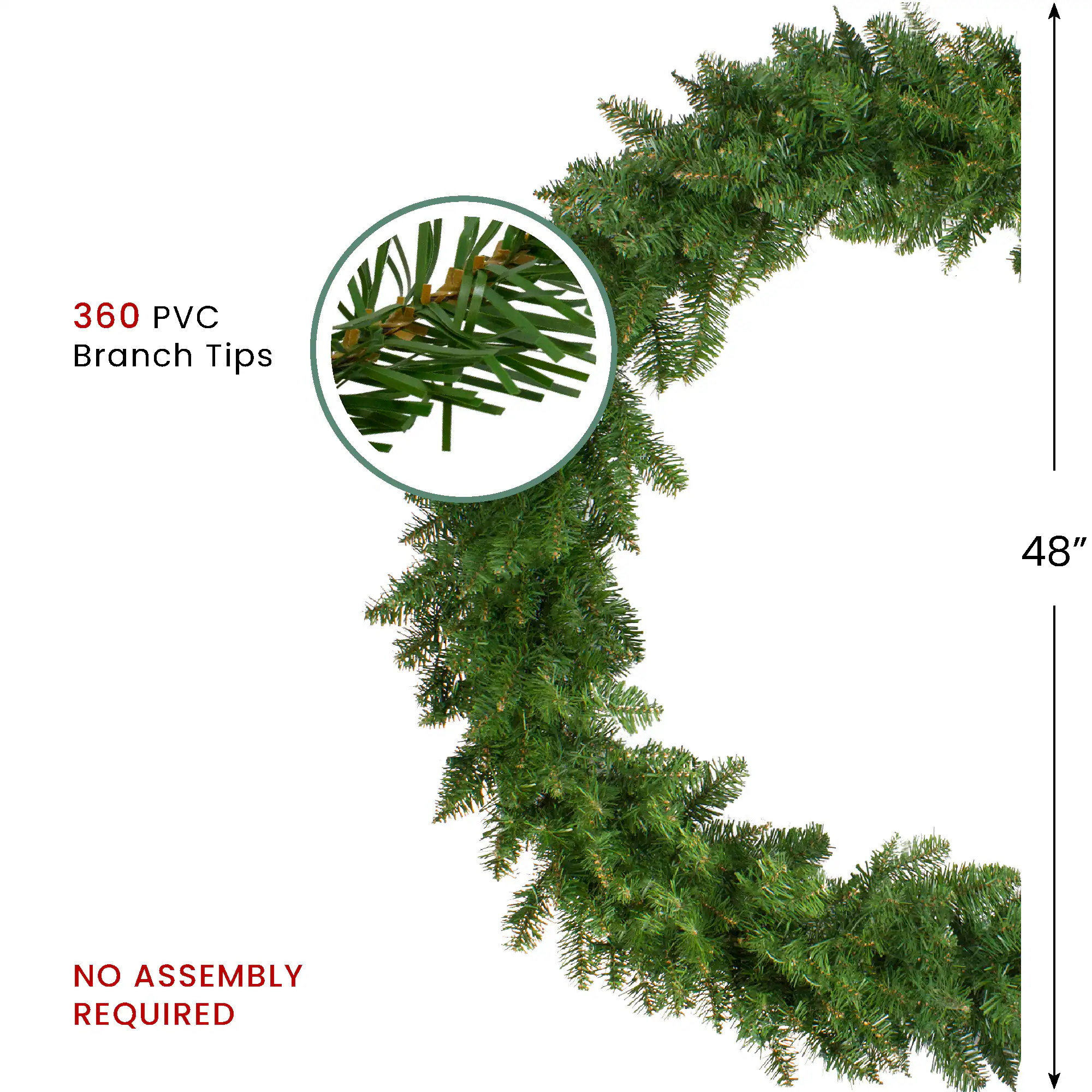 360 PVC Branch Tips

48"

NO ASSEMBLY REQUIRED