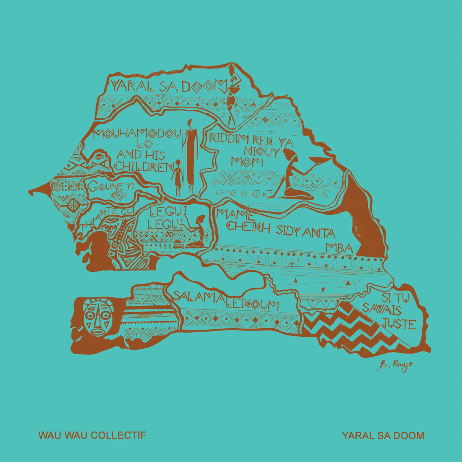 Wau Wau Collectif - Yaral Sa Doom  - COMPACT DISCS