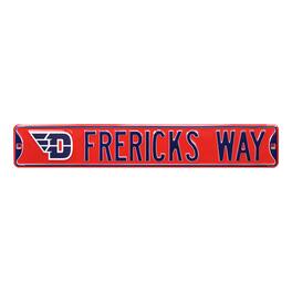 Authentic Street Signs - Dayton Flyers 6'' x 36'' Steel Street Sign - Multicolor