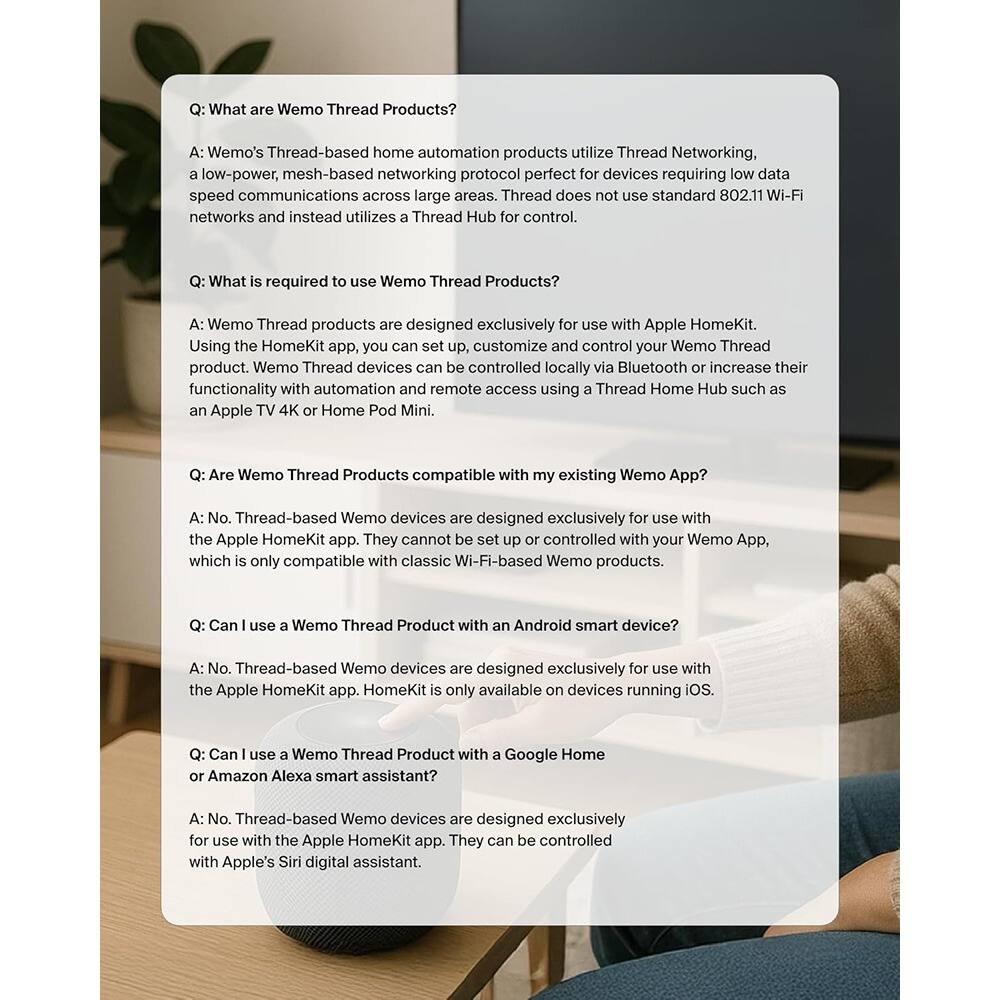 Alt View 2. RTMB - Smart Plug with Thread, Works with Apple HomeKit, Easy NFC Setup - White.