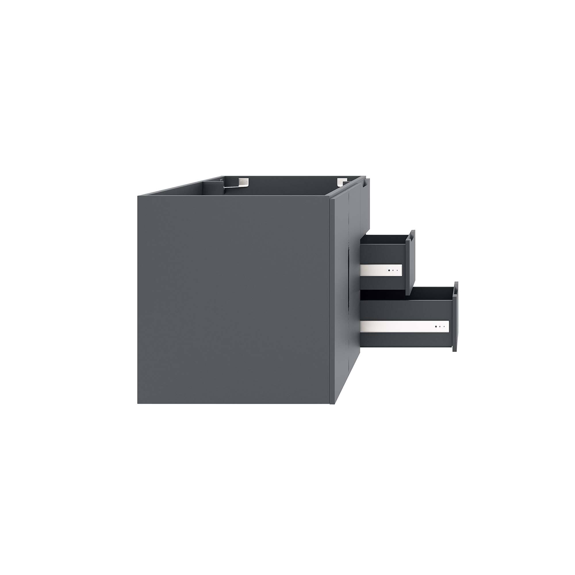 Alt View 1. Modway - Vitality Bathroom Cabinet Basin Not Included - Gray.