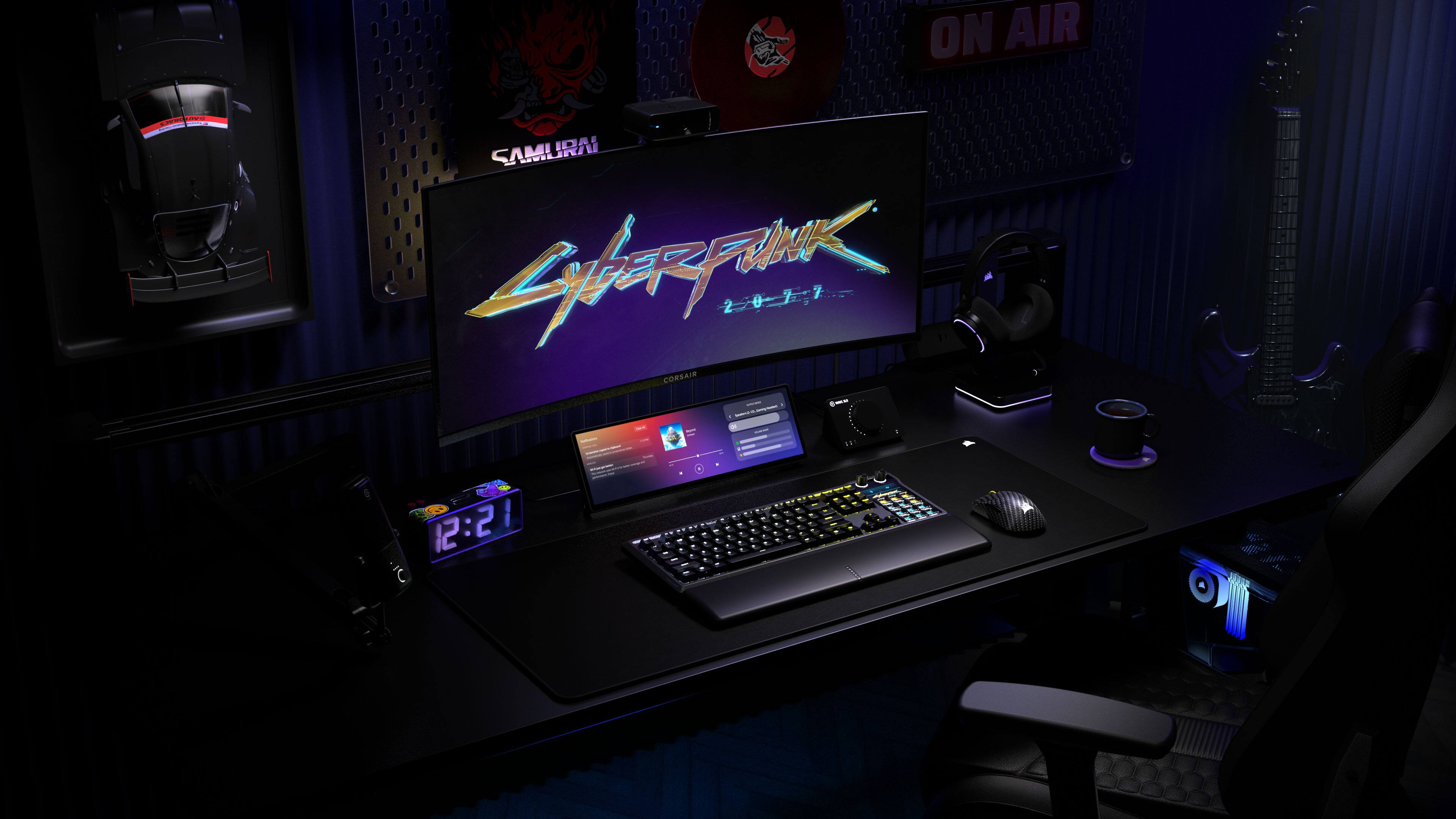 ON AIR SAMURAI  
Lerpin L  
CORSAIR  
- - - - | D  
12:21 - 12 - C