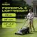 SUNJOE POWERFUL & LIGHTWEIGHT
28 LBS.
14" WIDTH
1.2"-2.5" HEIGHT