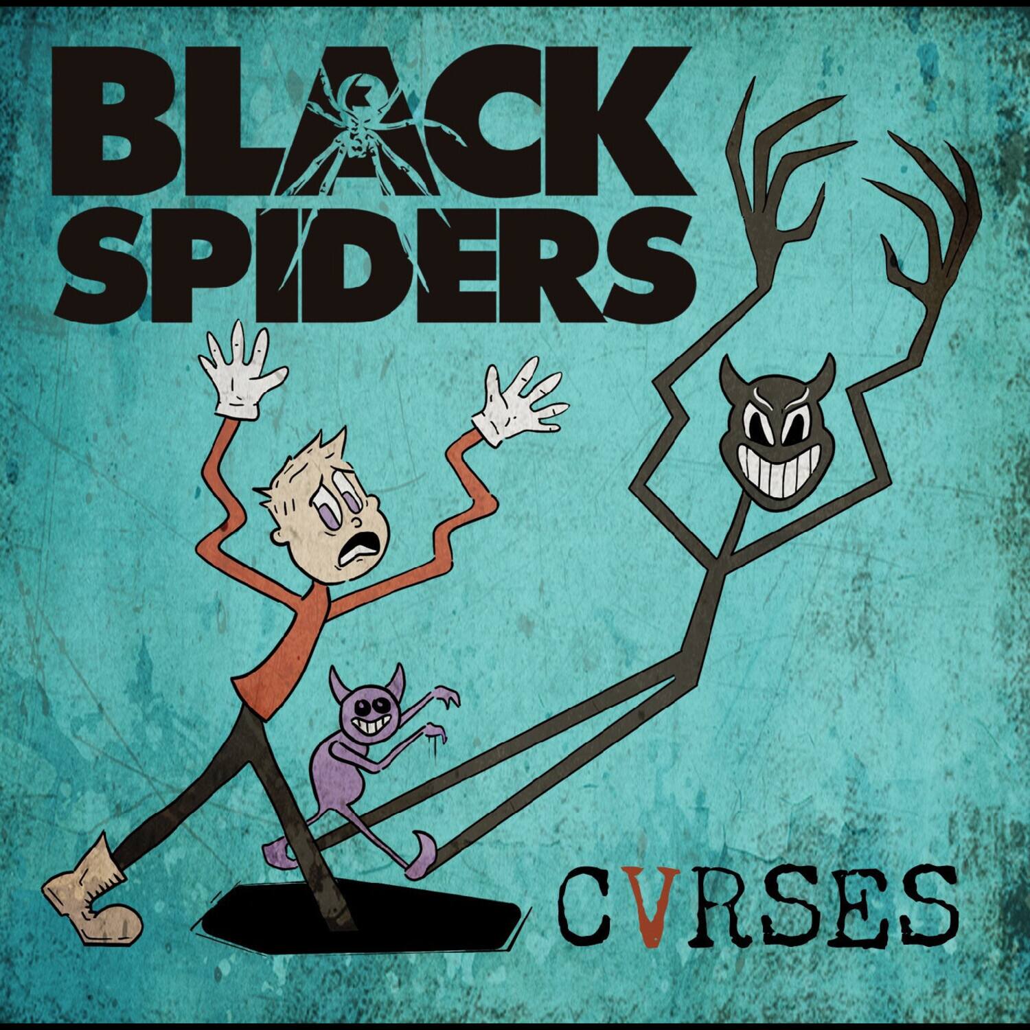 Black Spiders - Cvrses - VINYL LP