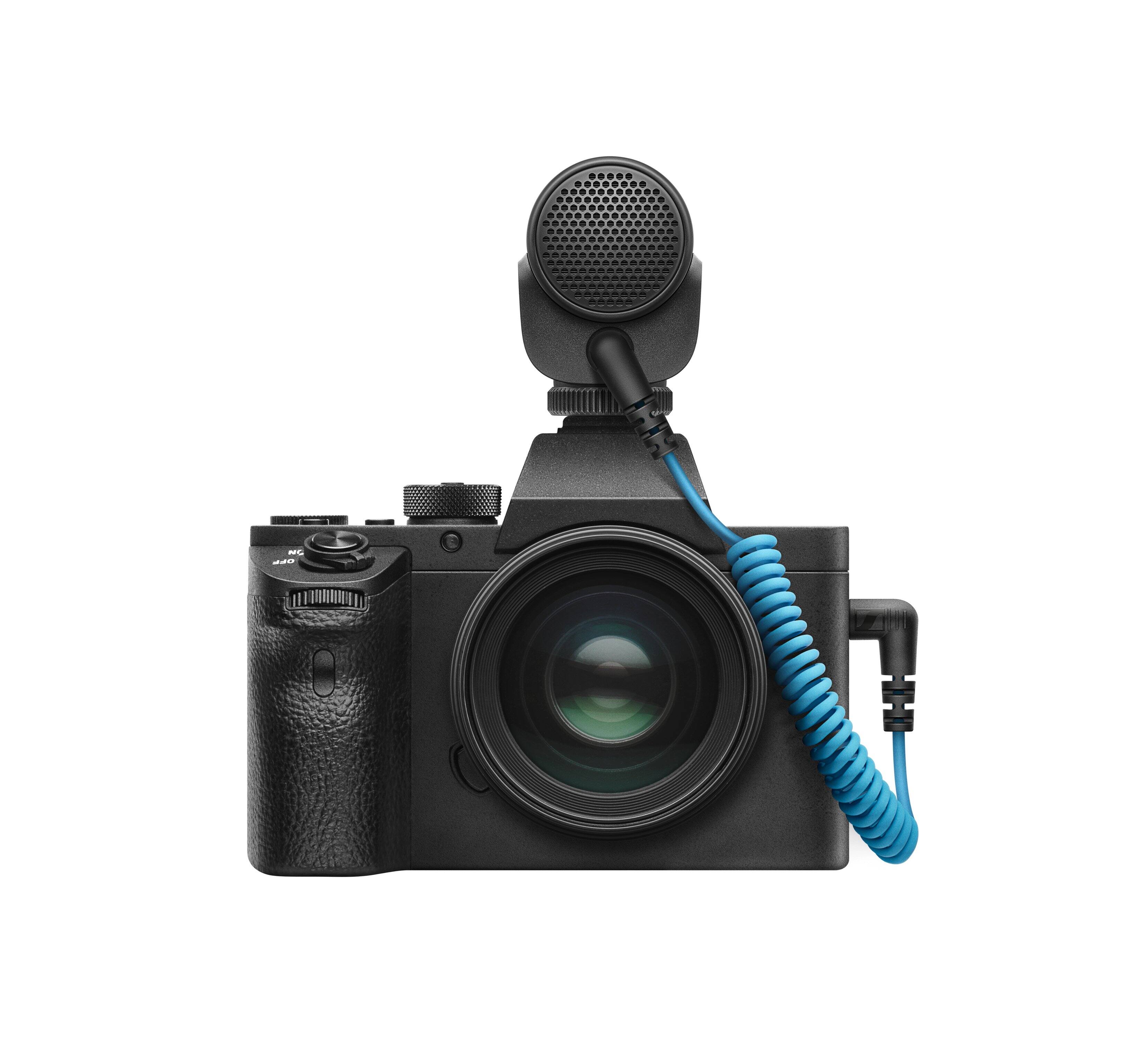Alt View 13. Sennheiser - MKE 200 Condenser Microphone for Cameras and Mobile Devices - Black.