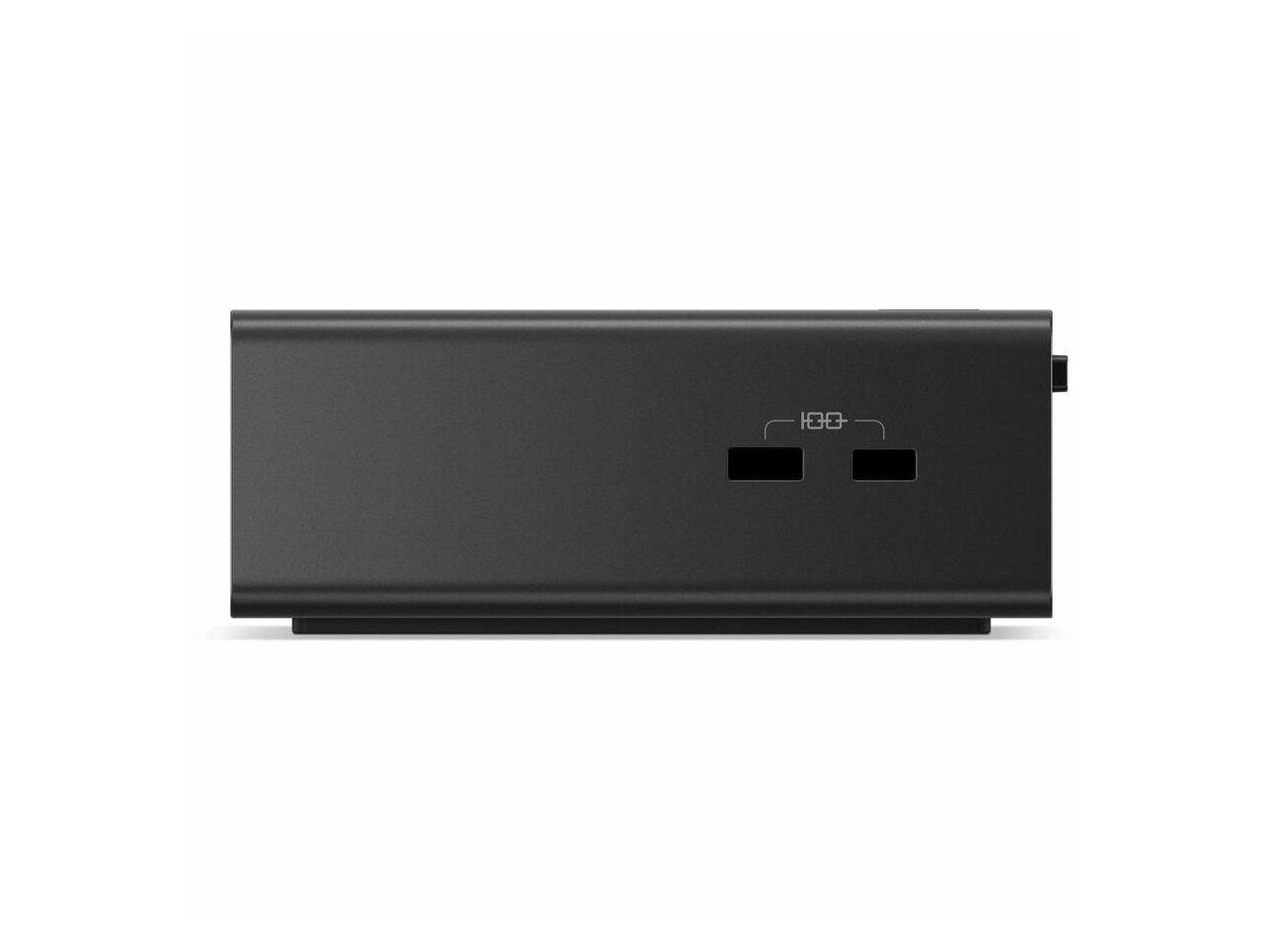 Alt View 4. Lenovo - Lenovo ThinkPad Thunderbolt 5 Smart Dock 7500, 265W, 4 Displays, 5x USB, RJ-45, HDMI, 2x DP (40BA0265US).