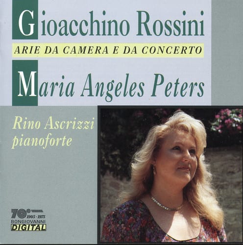 Maria Angeles Peters - Arie Da Camera E Da Concerto   - COMPACT DISCS [CD] price history on PriceWatchPro