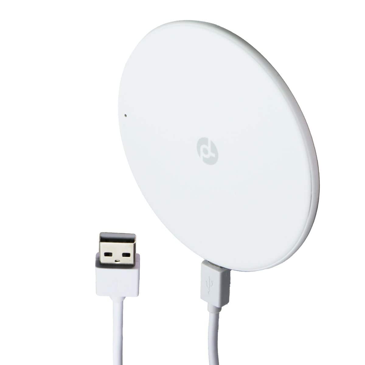 PowerLab - (10W) Qi Magnetic Wireless Charging Pad - White - White