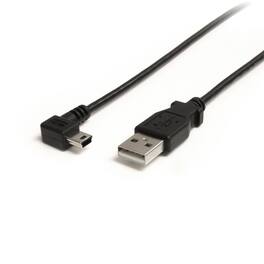 StarTech.com - StarTech 6' Mini USB-A to Right Angle Mini B Cable, 28 AWG