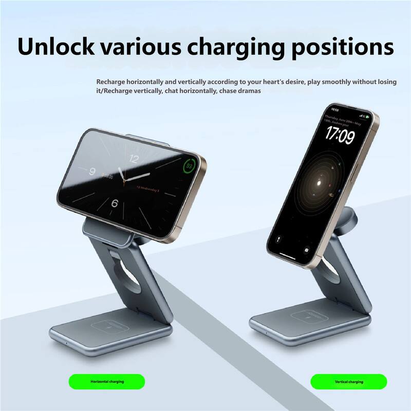Unlock various charging positions

Recharge horizontally and vertically according to your heart's desire, play smoothly without losing it/Recharge vertically, chat horizontally, chase dramas

Horizontal charging

Vertical charging