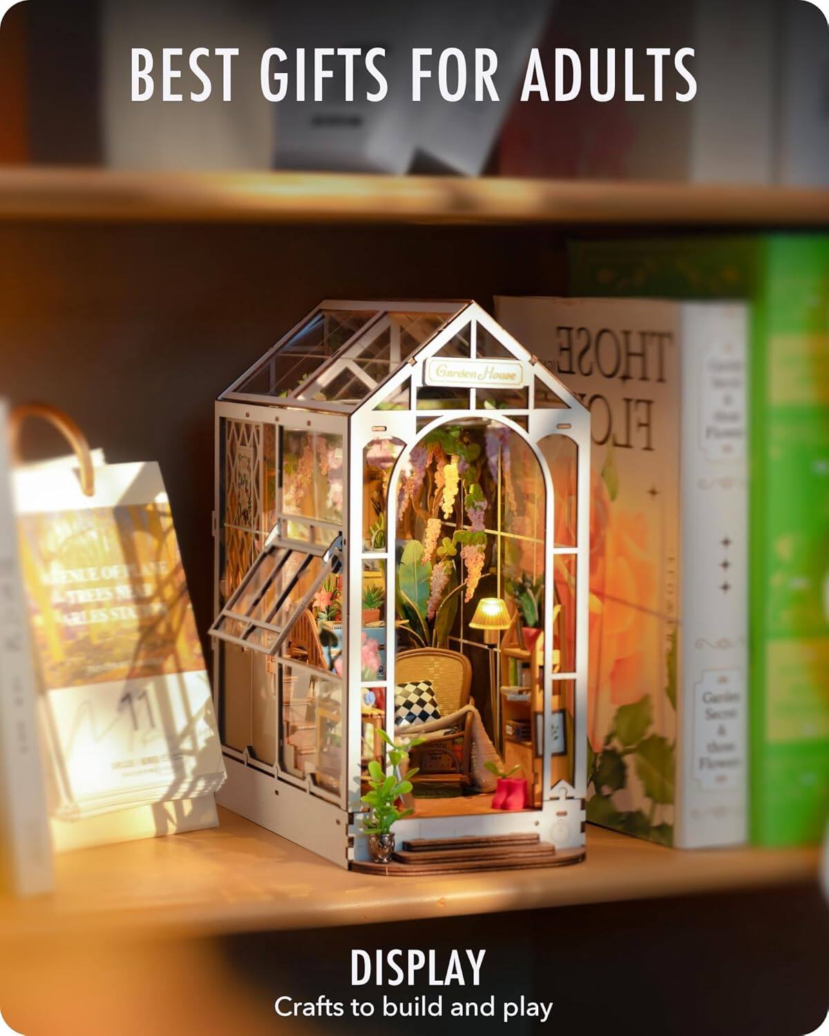 BEST GIFTS FOR ADULTS

DISPLAY
Crafts to build and play